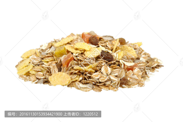 牛奶什錦早餐白
