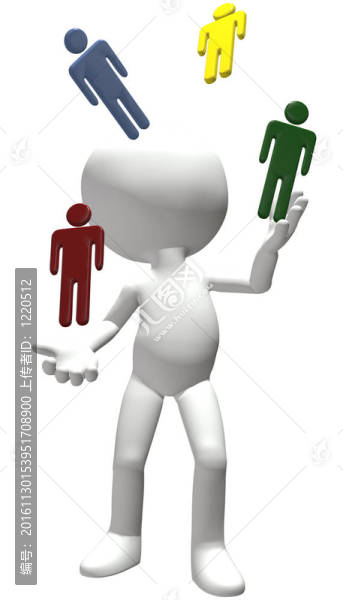 魔術(shù)師變戲法的人力資源員工