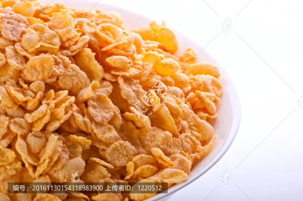 橙黃可人的玉米片