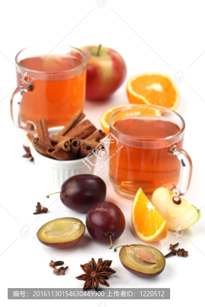 辛辣的冬季熱飲料