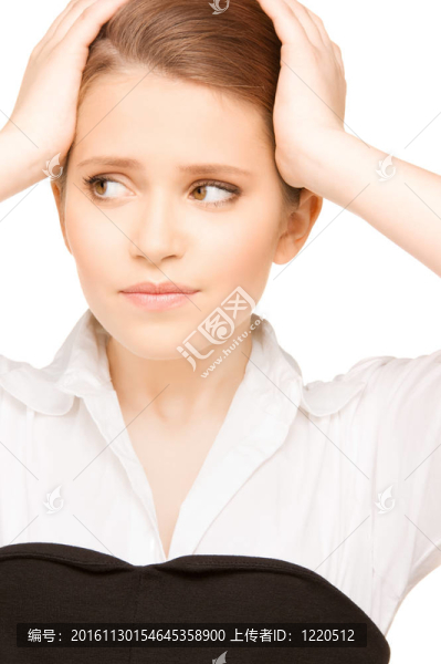 不幸的少女