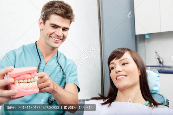 牙科診所的病人