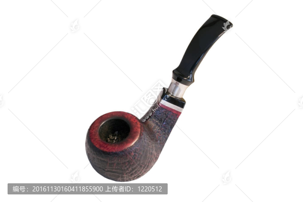 白底暗煙煙斗