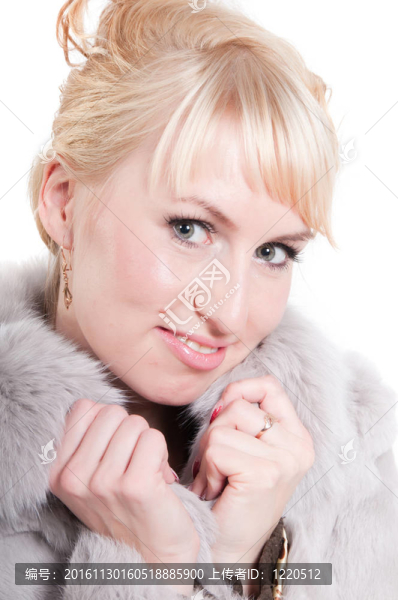 美麗女人的肖像