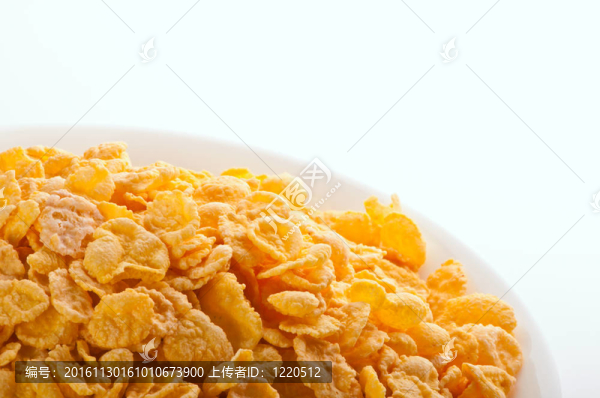 橙黃可人的玉米片