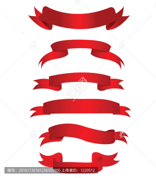 彩色色帶套