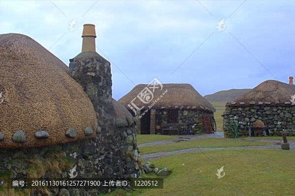 在高原的小屋