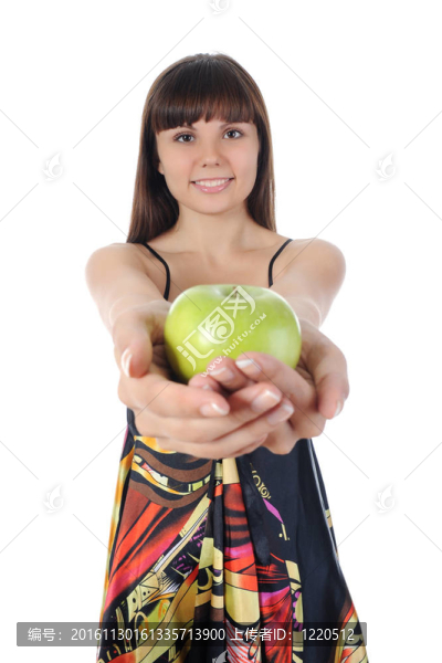 運動的女孩