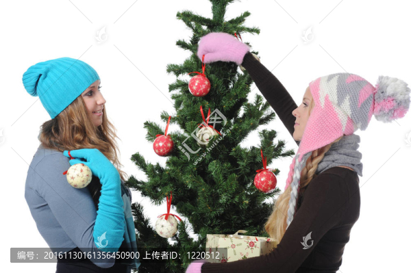 兩個(gè)年輕女性形象