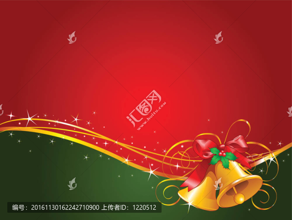 圣誕的鐘聲背景