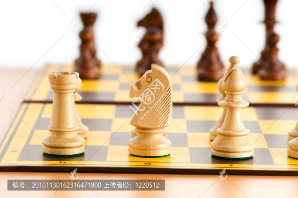 棋盤上的棋子