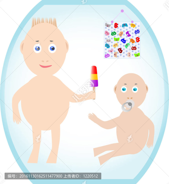 兩個(gè)可愛(ài)的寶貝。男孩用奶嘴和看