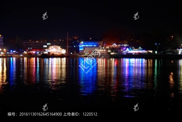 城市的燈光