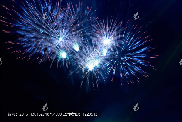 美麗的煙花