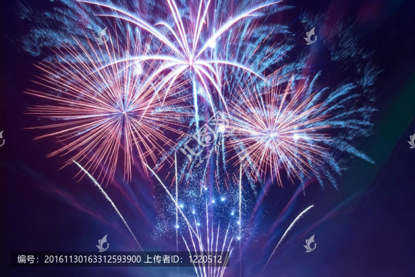 美麗的煙花