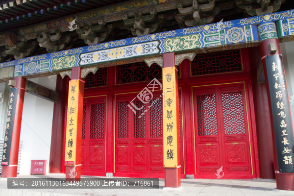 戶(hù)牖及彩繪,西安鐘樓