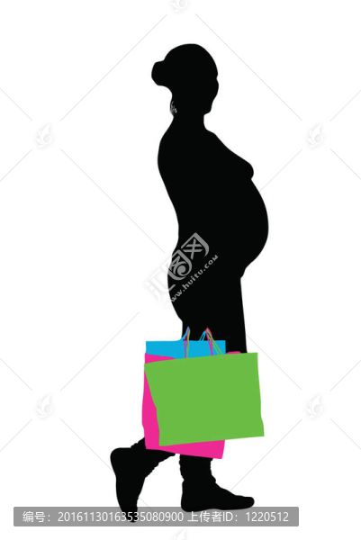 孕婦向量