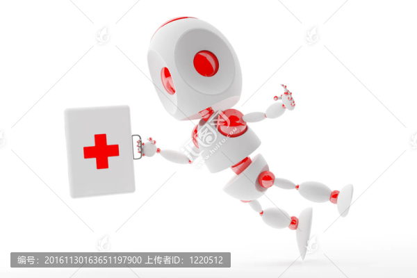 可愛急救包機(jī)器人