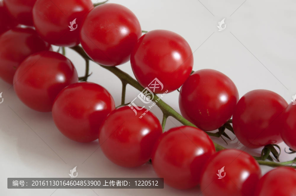 葡萄上的櫻桃番茄