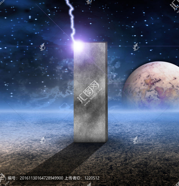 在沒有生命的星球的整體