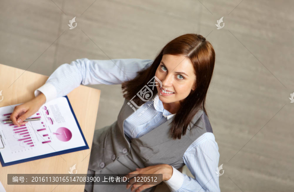 商人在工作