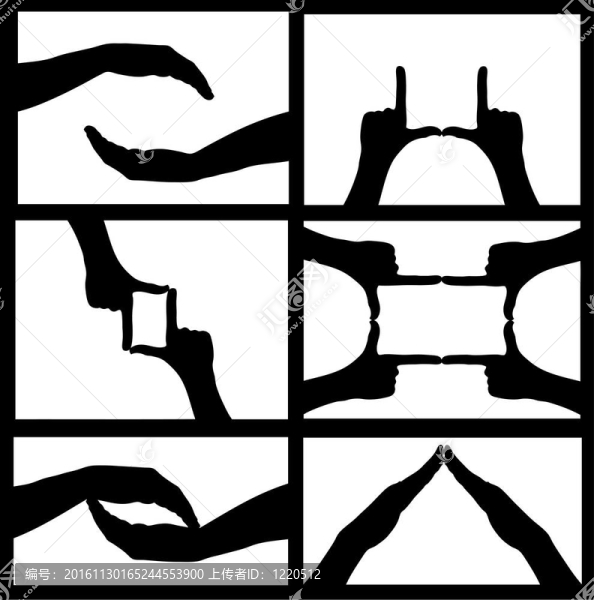 手