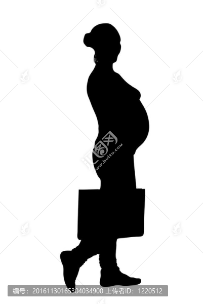 懷孕的女人