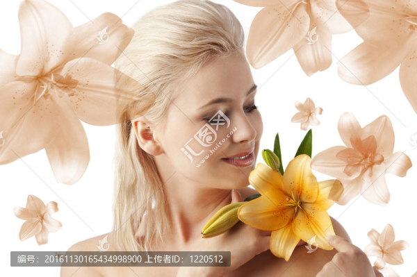 美麗女孩莉莉