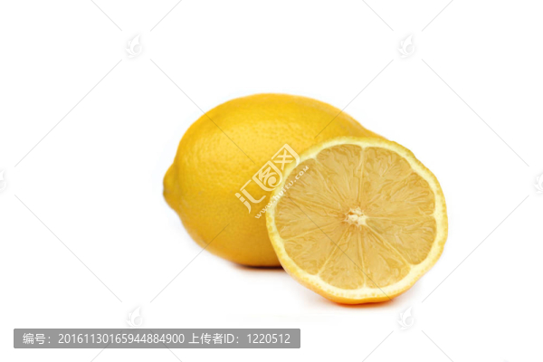 白色新鮮檸檬