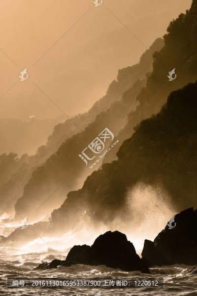 戲劇性的海景
