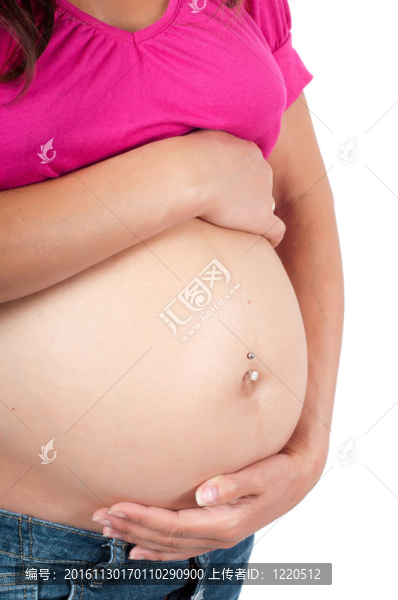 美麗的孕婦