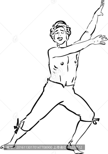 男孩；他的手背后和書