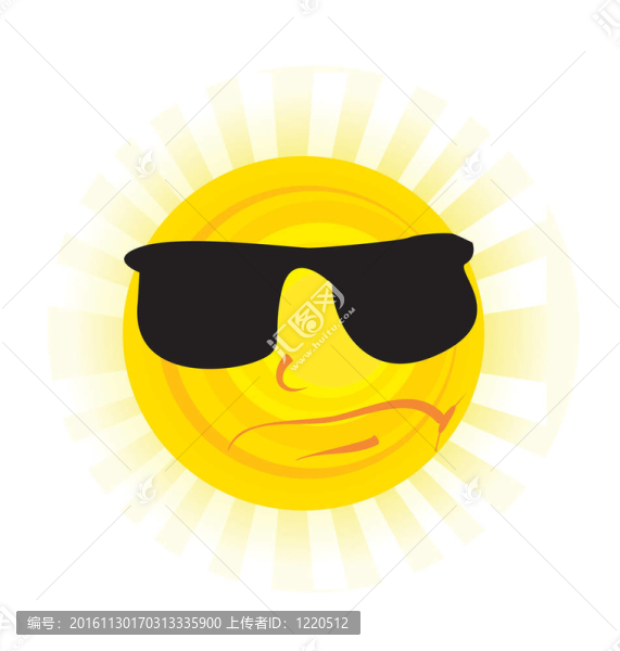 太陽的臉。