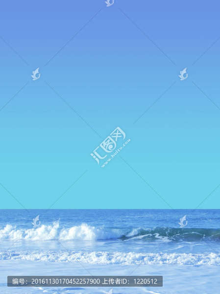 海浪和海灘