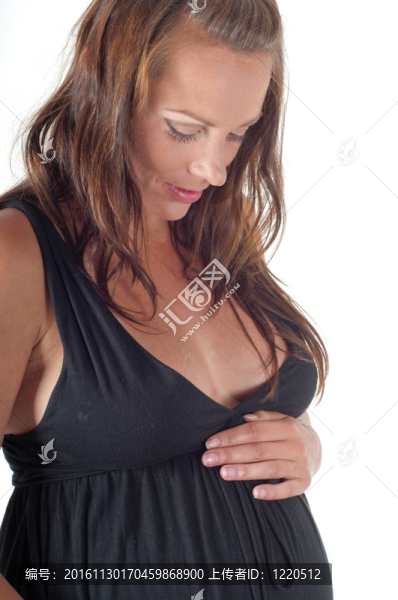 美麗的孕婦