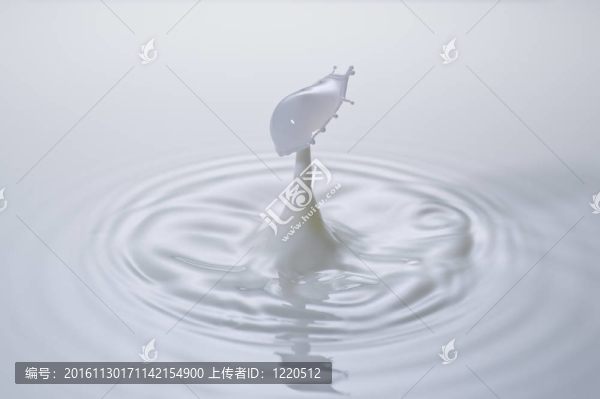 牛奶滴濺