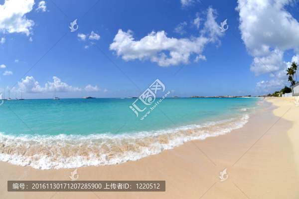 美麗的海灘
