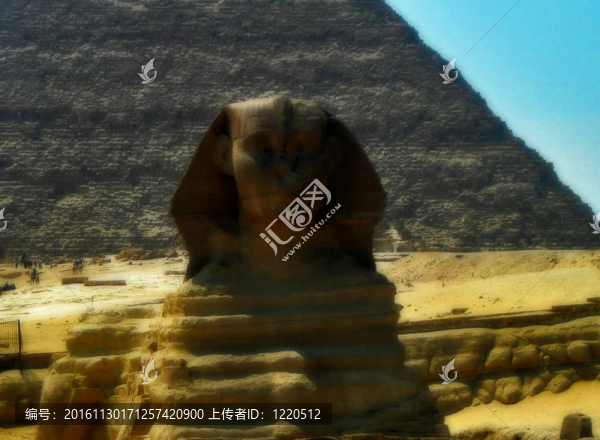 埃及的獅身人面像