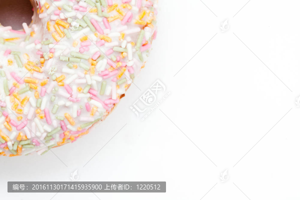 靠近一個與糖粉炸圈餅