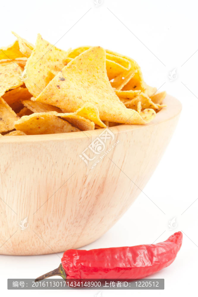 甜椒一碗薯片