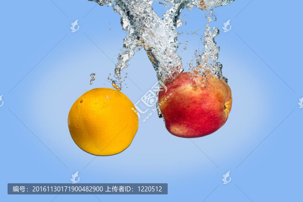 蘋果和橘子。