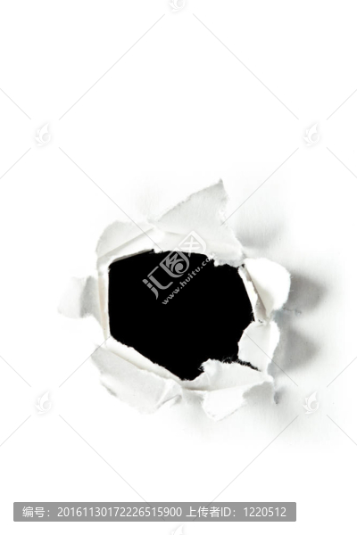 紙上圓孔
