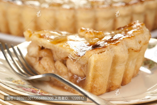 新鮮Baked,Apple,Pie