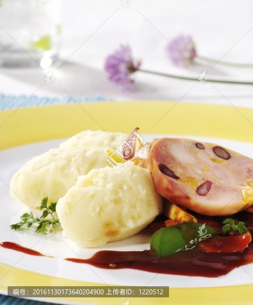 煙熏豬肉土豆泥