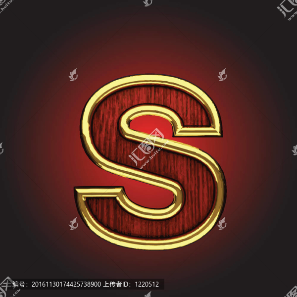 紅色木矢金圖