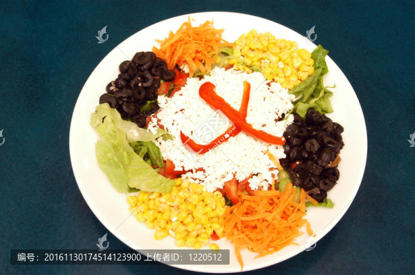 食物和烹飪-沙拉