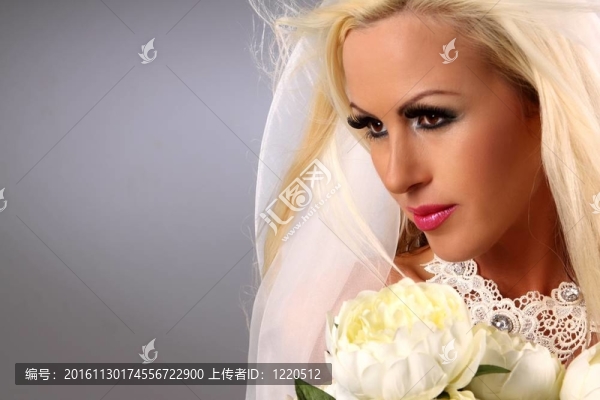 一個金發(fā)女郎的肖像
