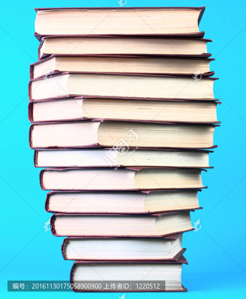 堆書