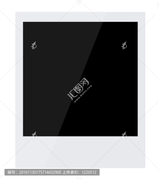 復(fù)古相框白色隔離