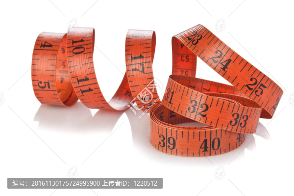 裁縫隔離的測量帶